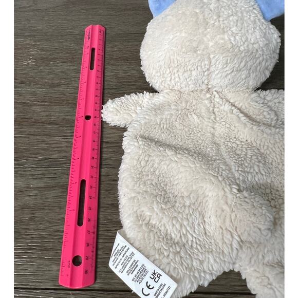 Ingenuity Lovey Plush Nate the Bear‎ Beige Blue Ears - Picture 4 of 4